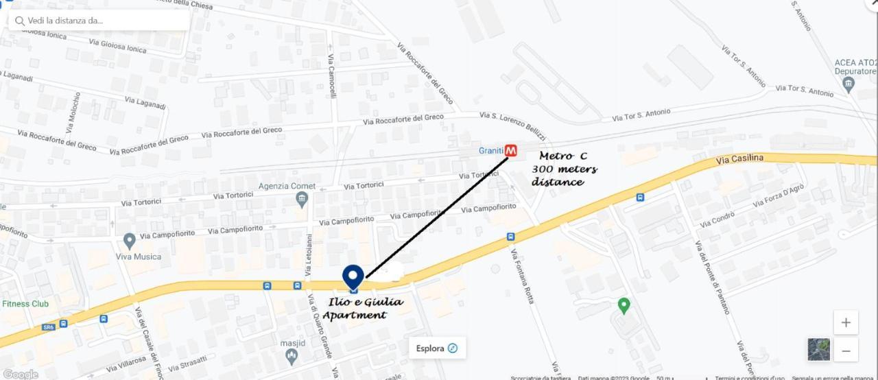 Ilio E Giulia Near Metro C Rom
